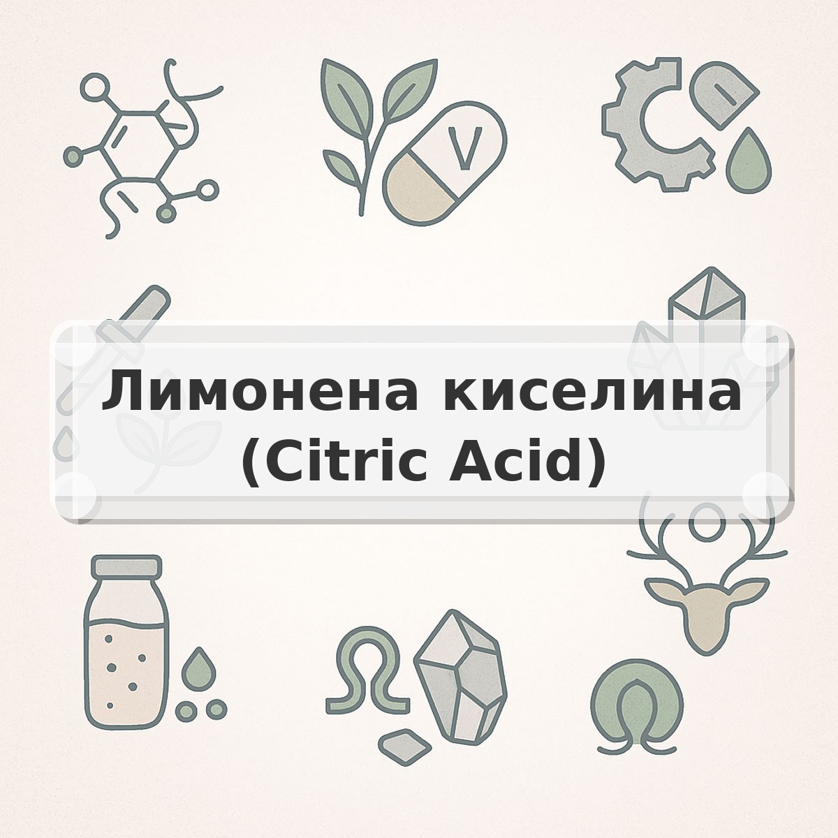 Лимонена киселина (Citric Acid)