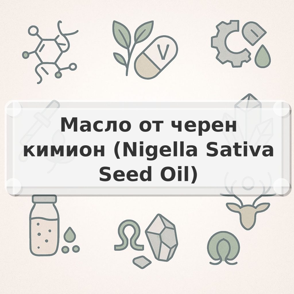 Масло от черен кимион (Nigella Sativa Seed Oil) – Zdravital.bg