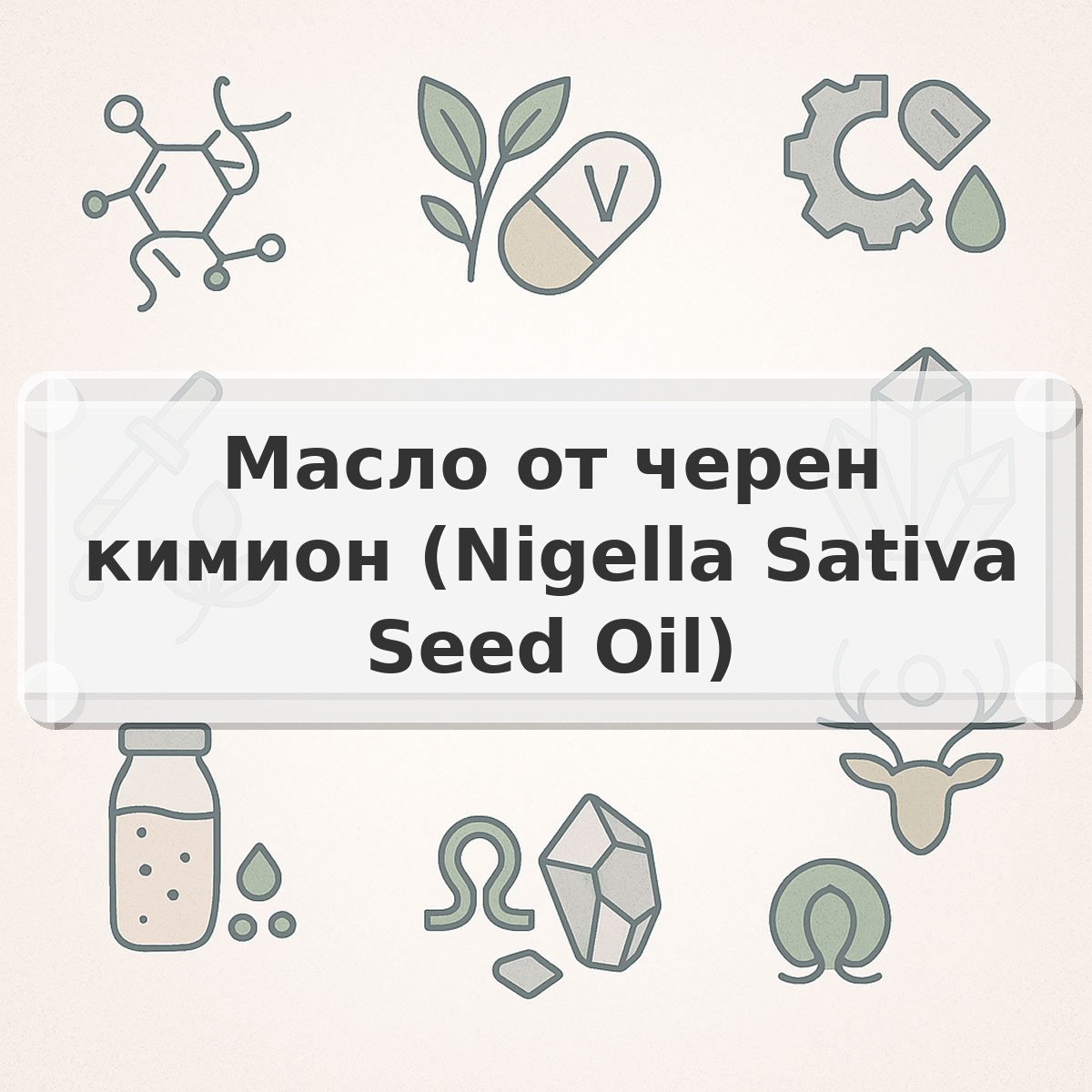 Масло от черен кимион (Nigella Sativa Seed Oil)