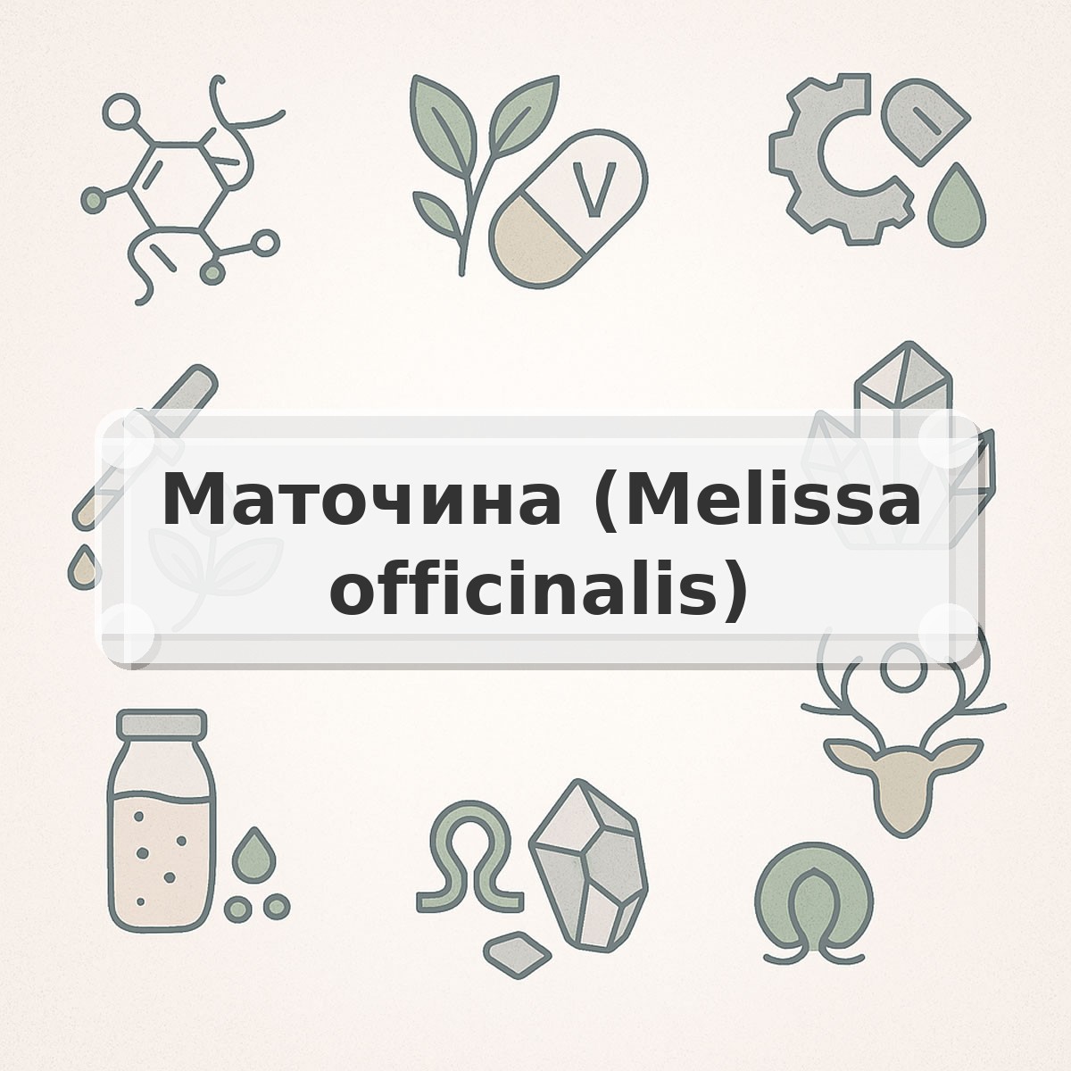Маточина (Melissa officinalis)