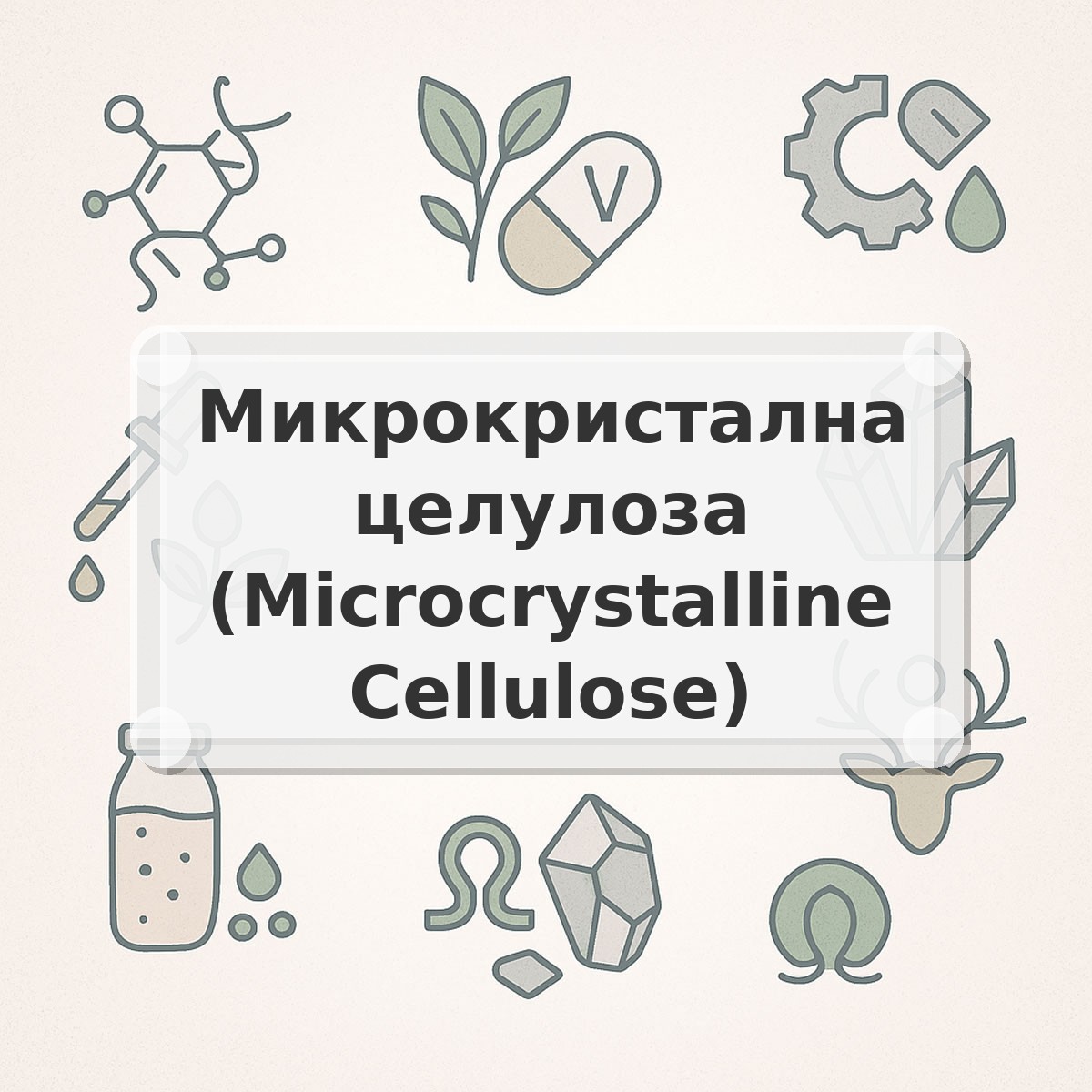 Микрокристална целулоза (Microcrystalline Cellulose)