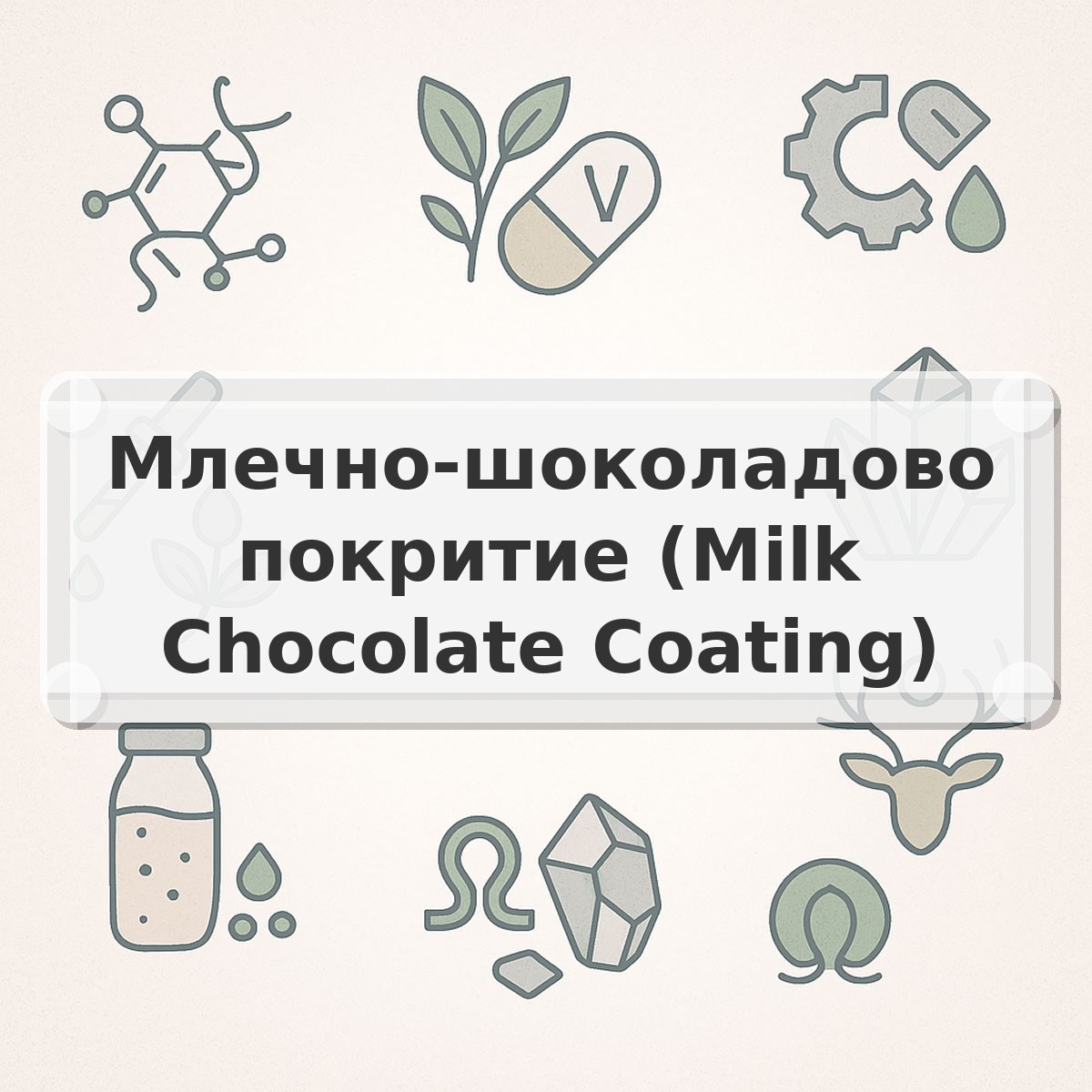 Млечно-шоколадово покритие (Milk Chocolate Coating)