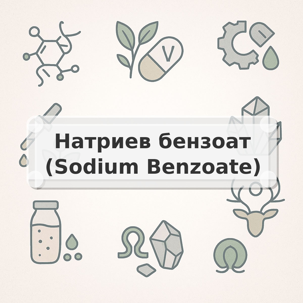 Натриев бензоат (Sodium Benzoate)