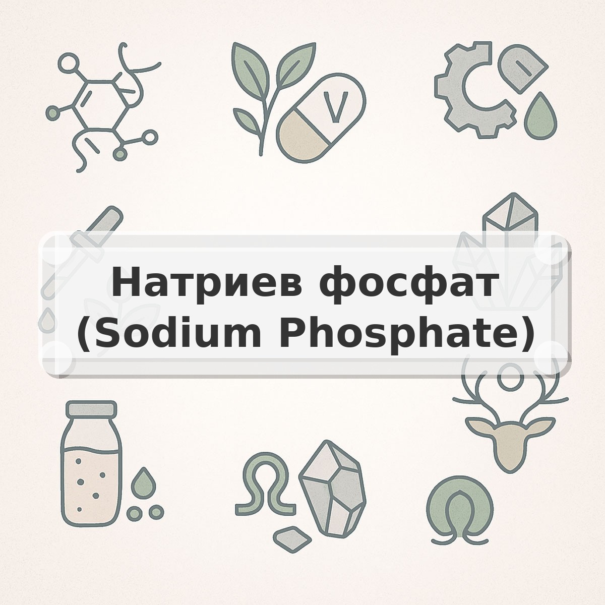Натриев фосфат (Sodium Phosphate)