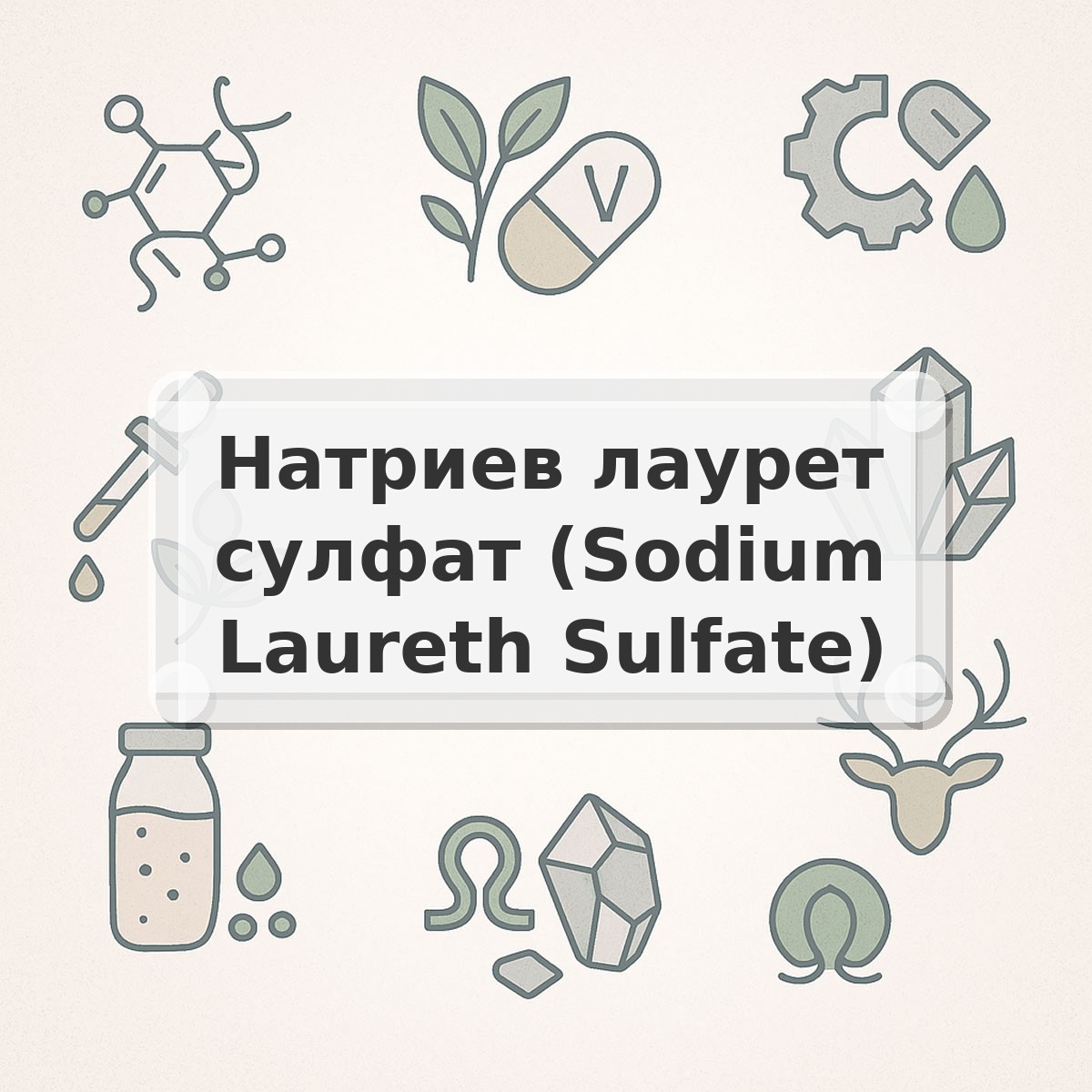 Натриев лаурет сулфат (Sodium Laureth Sulfate)