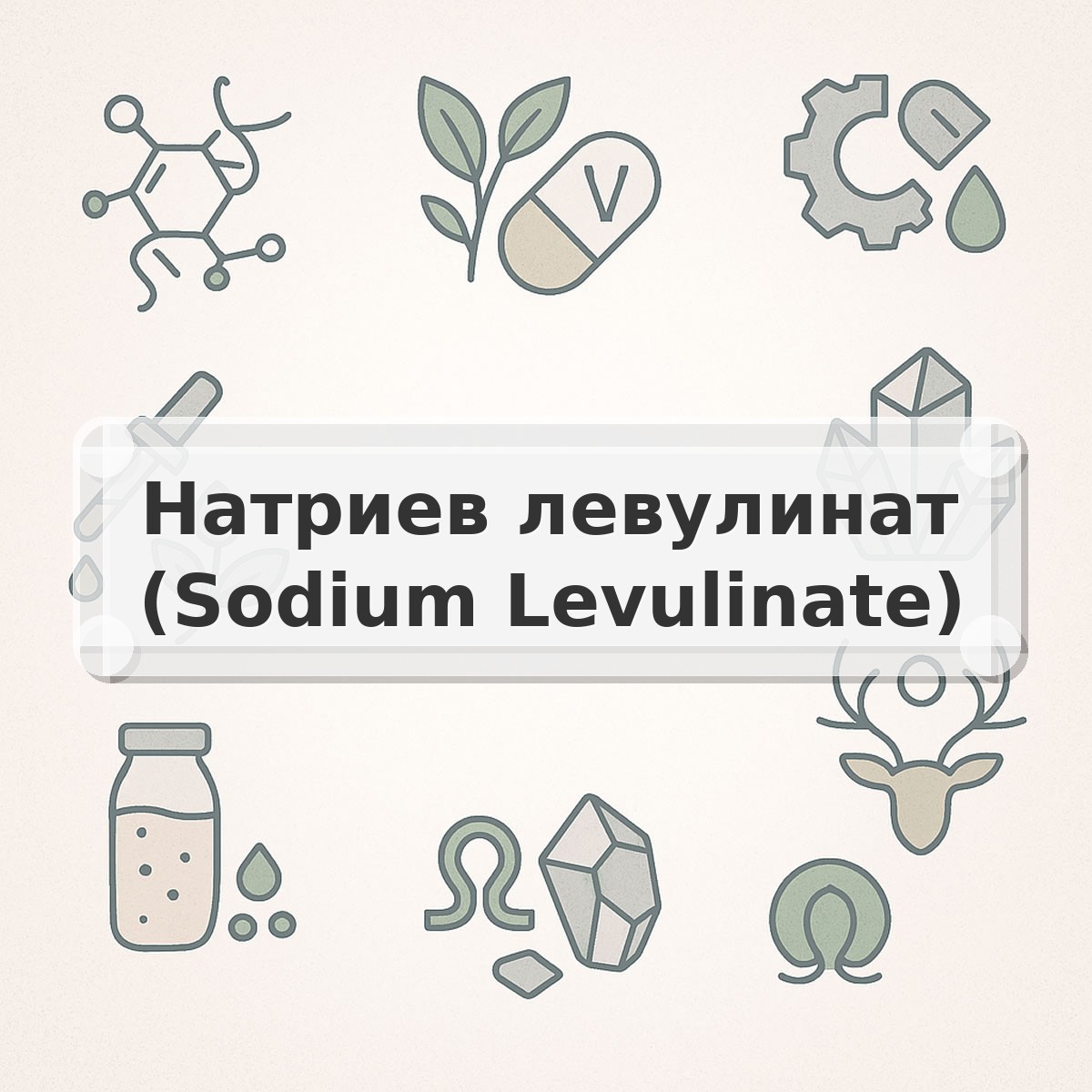 Натриев левулинат (Sodium Levulinate)
