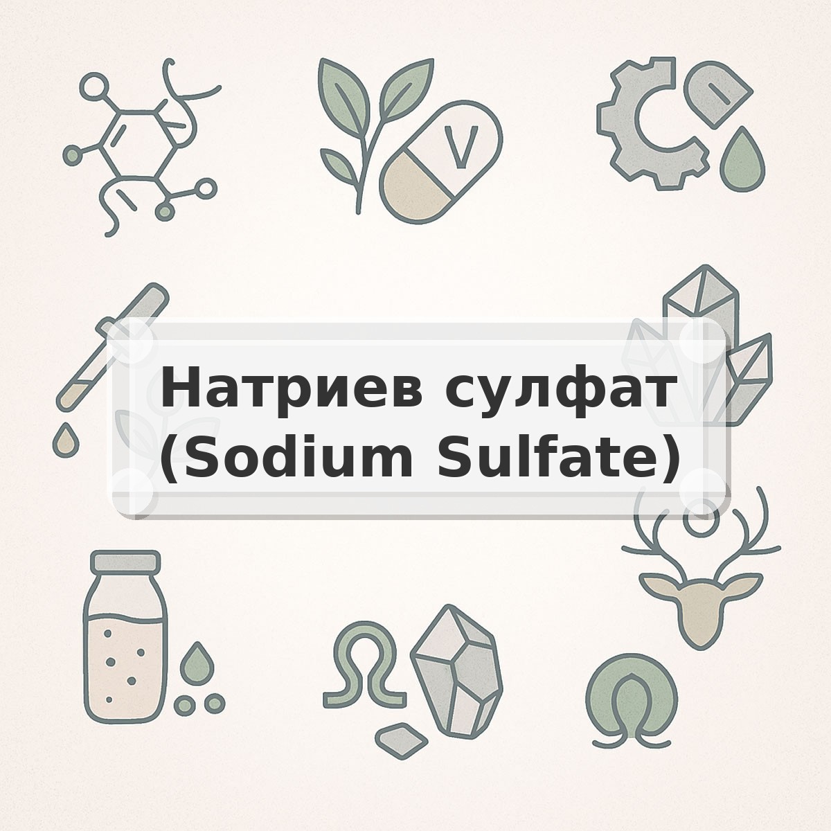 Натриев сулфат (Sodium Sulfate)