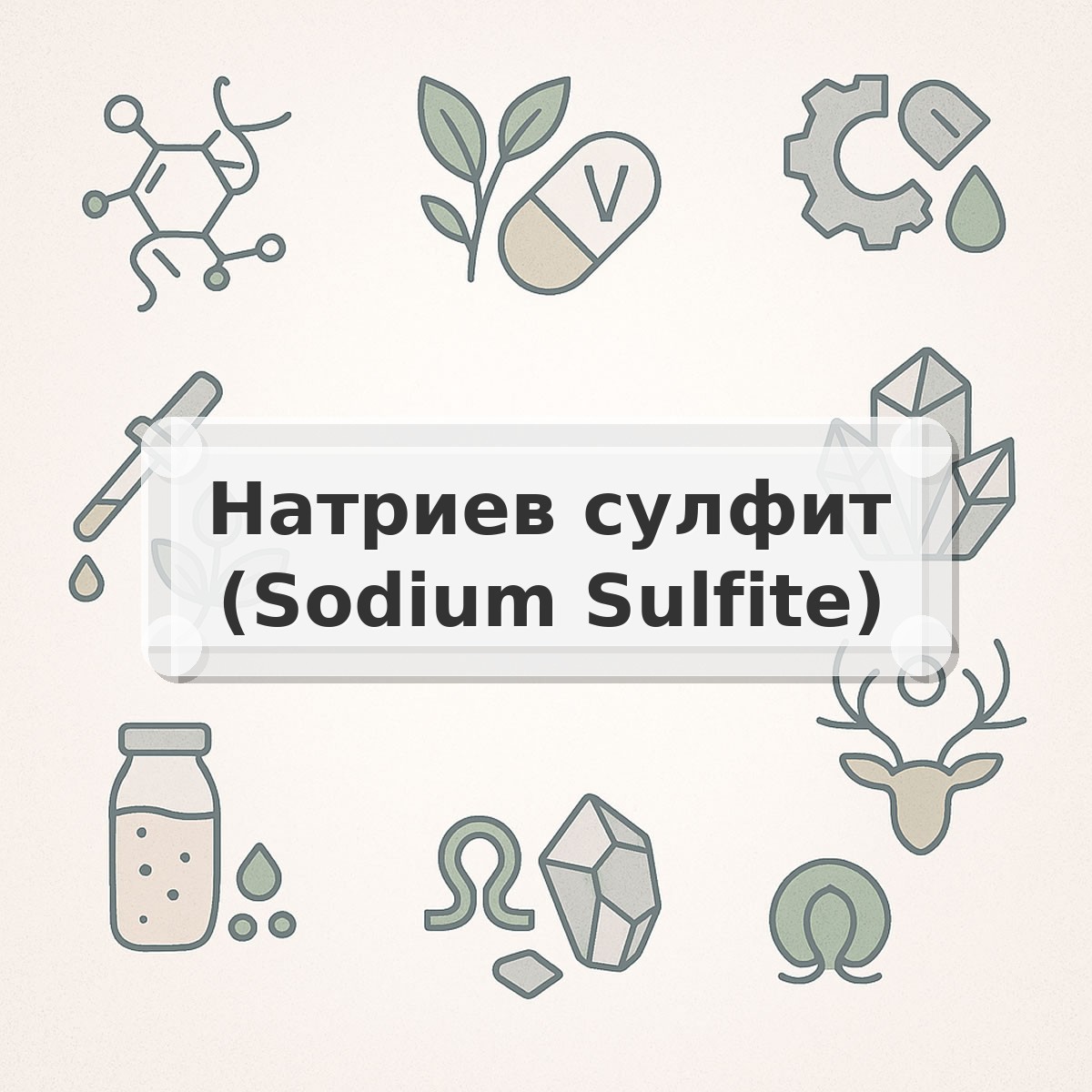 Натриев сулфит (Sodium Sulfite)