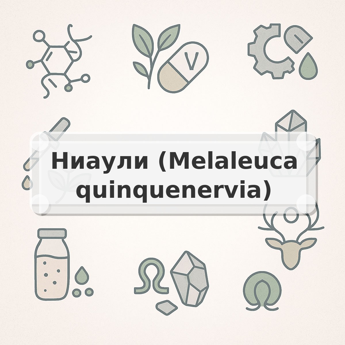 Ниаули (Melaleuca quinquenervia)