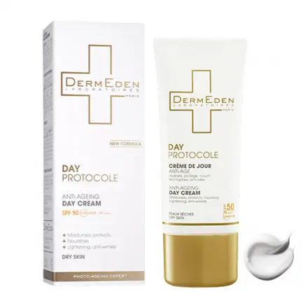 DERMEDEN Anti-Ageing Day Cream SPF 50 за Суха Кожа