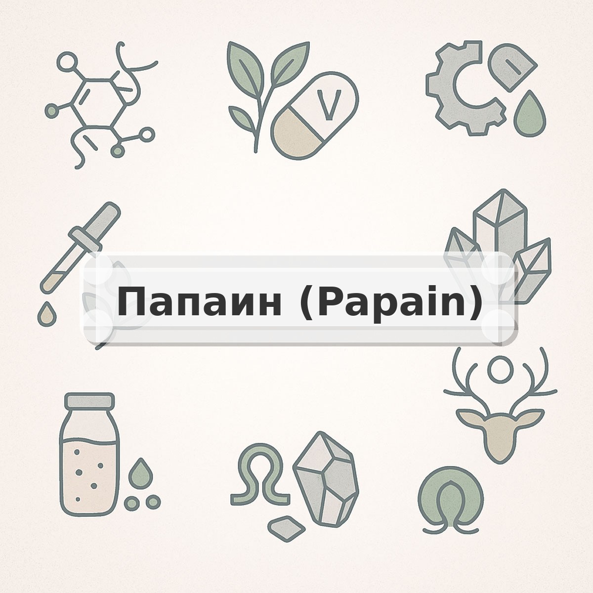 Папаин (Papain)