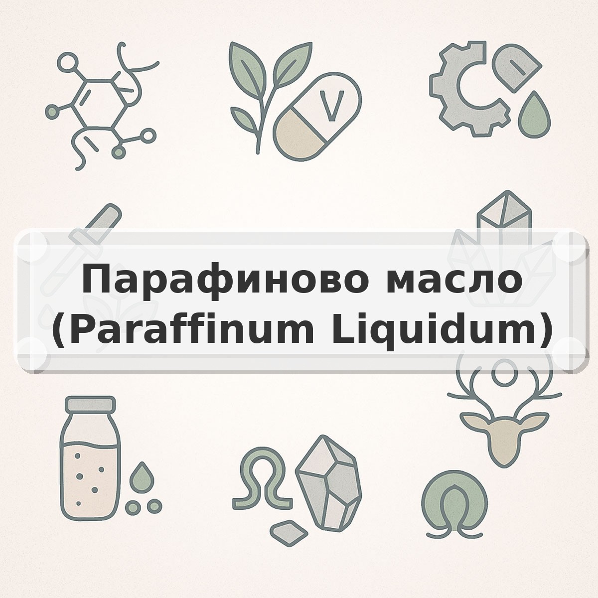 Парафиново масло (Paraffinum Liquidum)