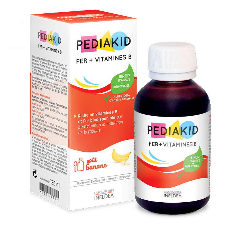 PEDIAKID Сироп с Желязо и Витамин B – 125 ml