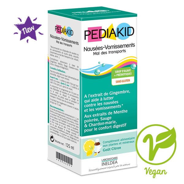 PEDIAKID Сироп Срещу Гадене и Повръщане при Пътуване – 125 ml