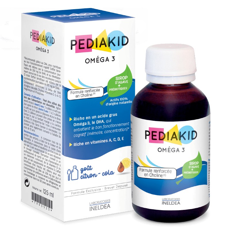 PEDIAKID Сироп с Omega 3 – 125 ml