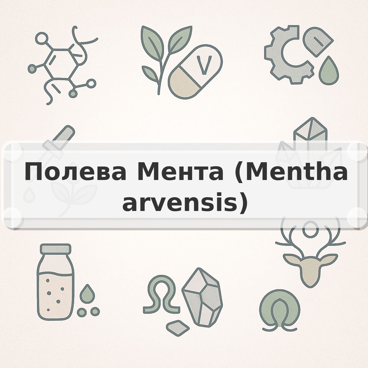 Полева Мента (Mentha arvensis)