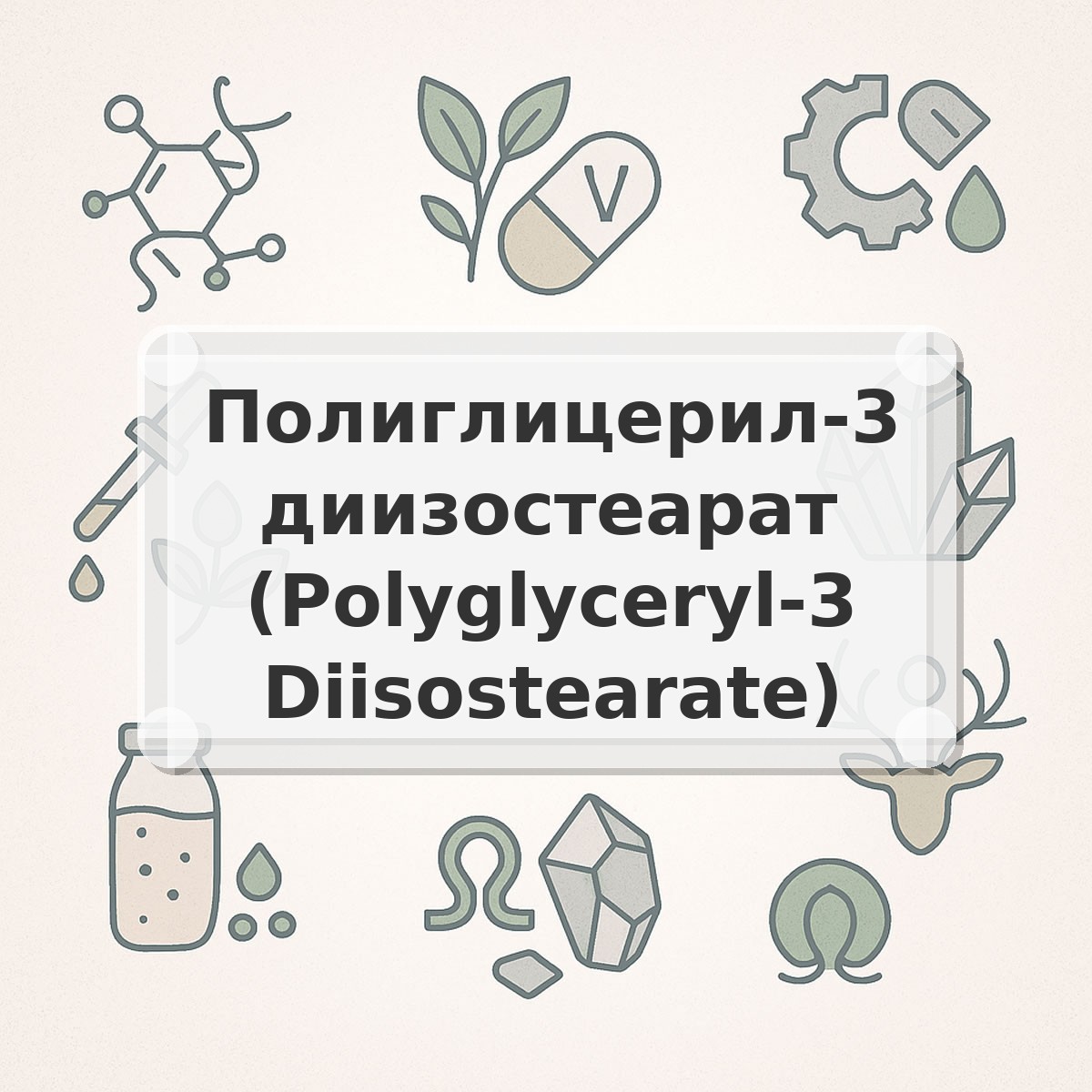 Полиглицерил-3 диизостеарат (Polyglyceryl-3 Diisostearate)