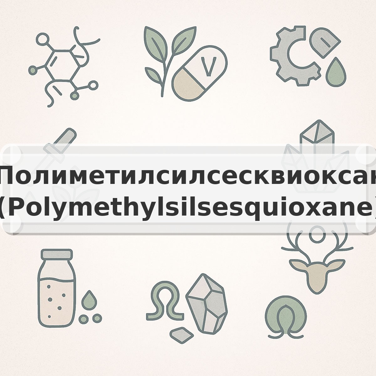 Полиметилсилсесквиоксан (Polymethylsilsesquioxane)