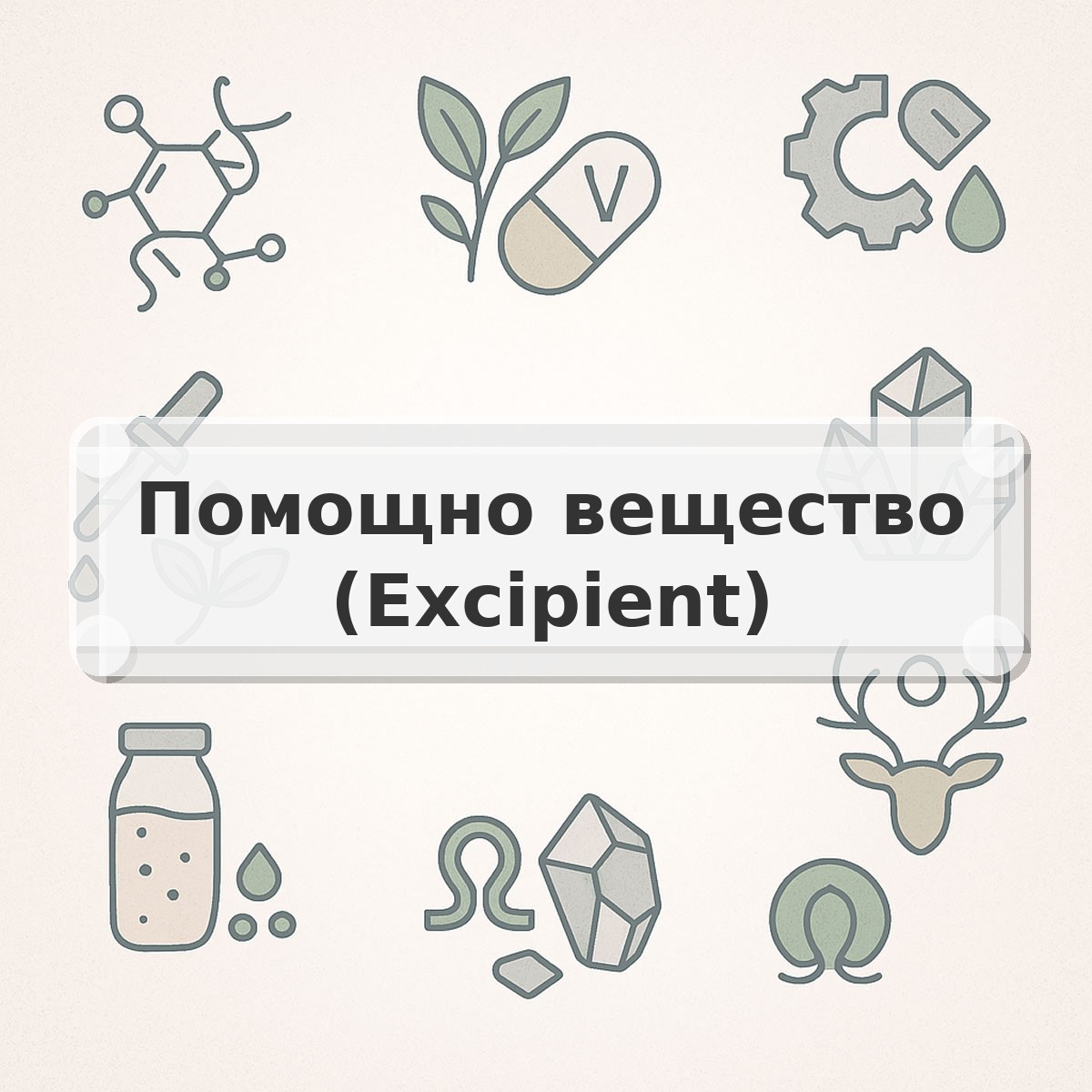 Помощно вещество (Excipient)