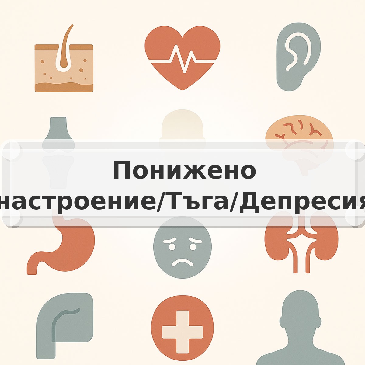 Понижено настроение/Тъга/Депресия