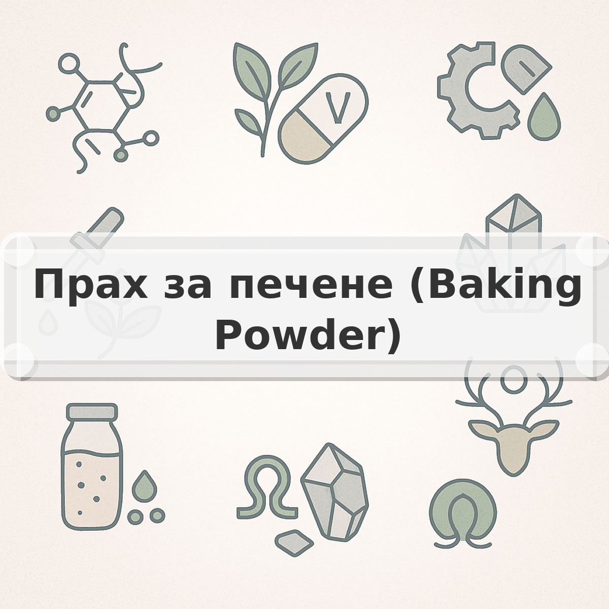 Прах за печене (Baking Powder)