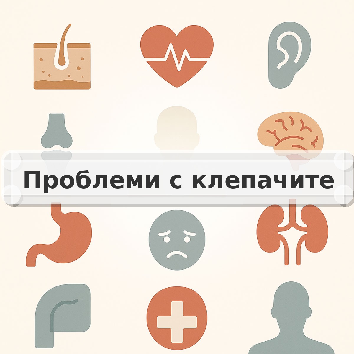 Проблеми с клепачите