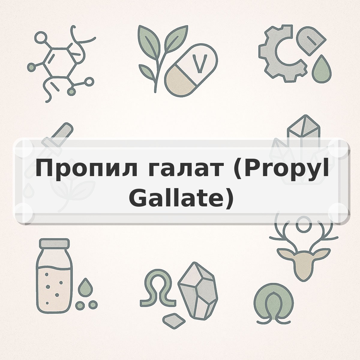 Пропил галат (Propyl Gallate)