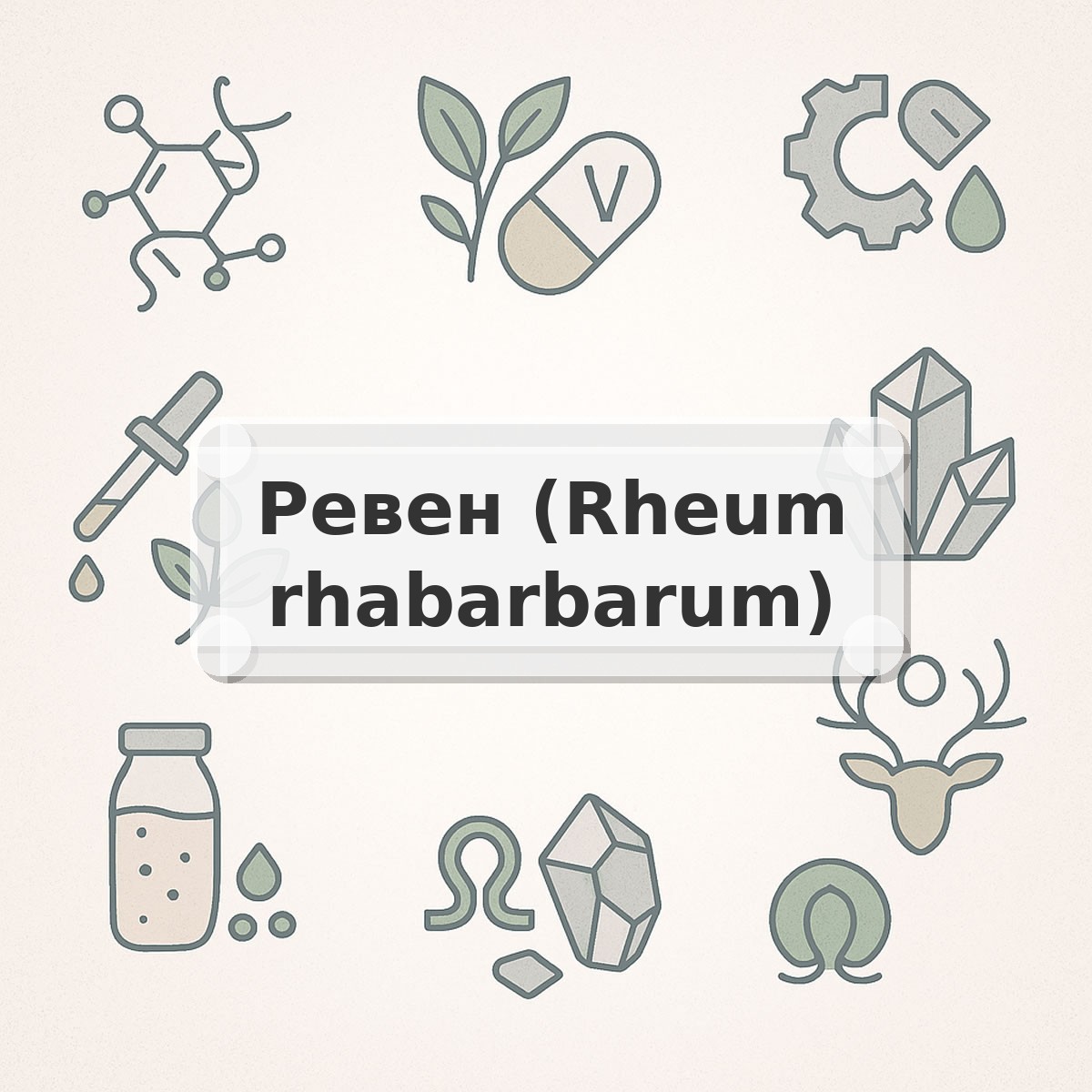 Ревен (Rheum rhabarbarum)