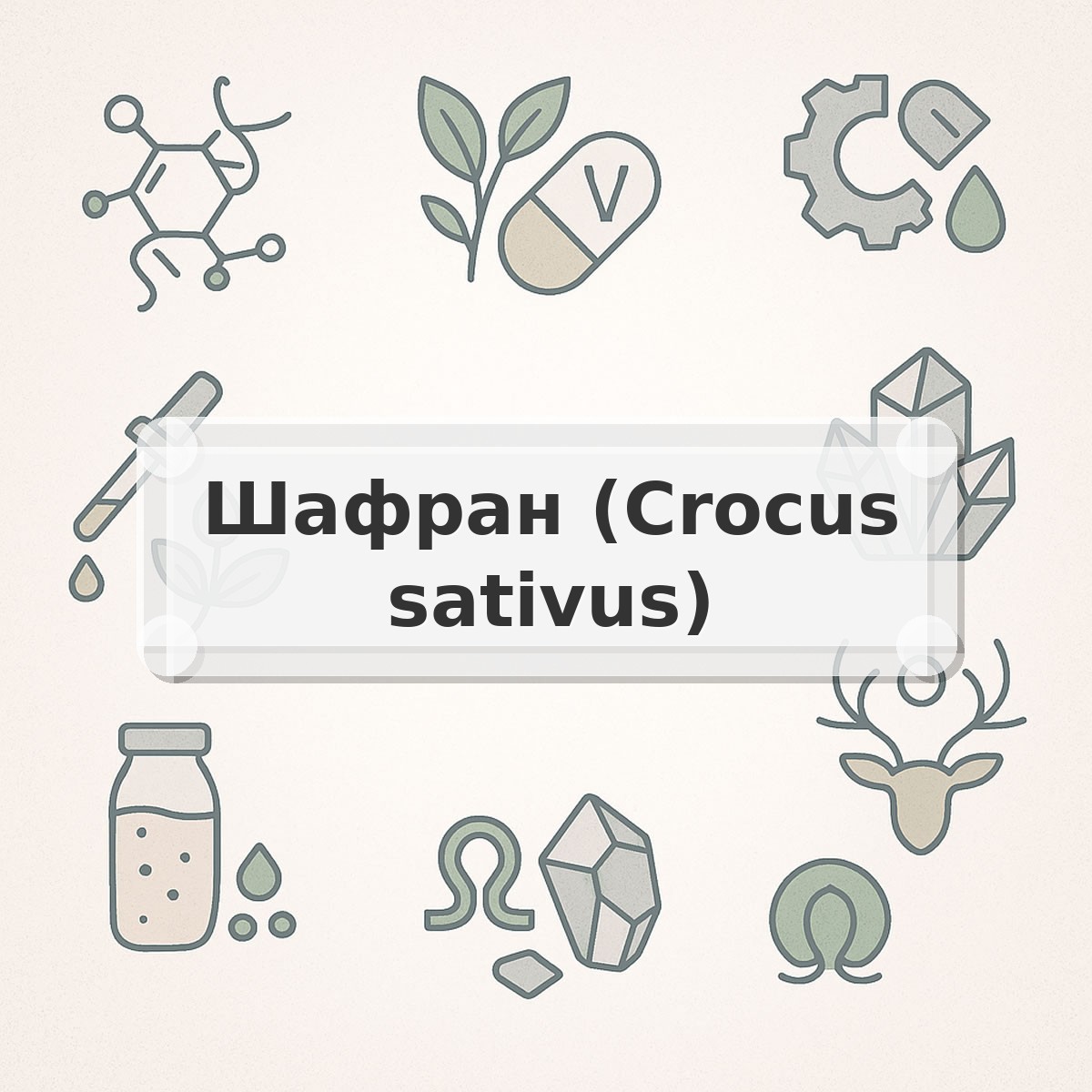Шафран (Crocus sativus)