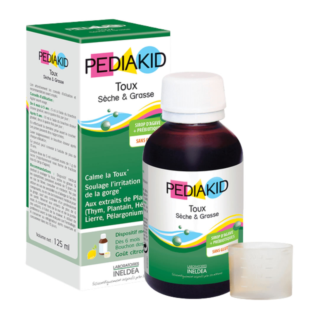 PEDIAKID Сироп за Суха и Влажна Кашлица – 125 ml