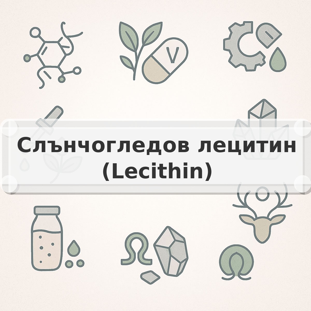 Слънчогледов лецитин (Lecithin)