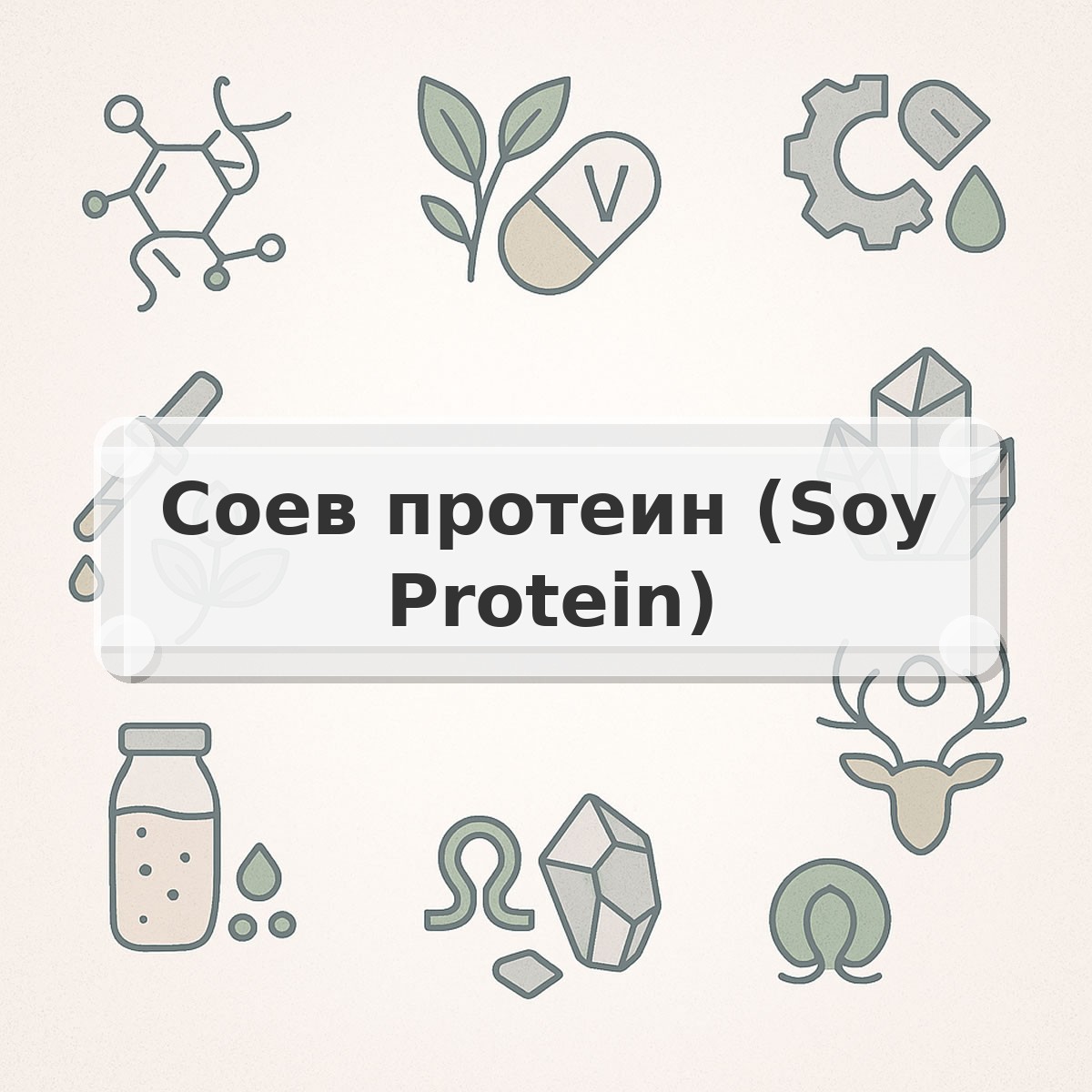 Соев протеин (Soy Protein)