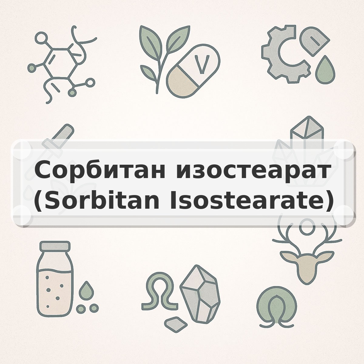 Сорбитан изостеарат (Sorbitan Isostearate)