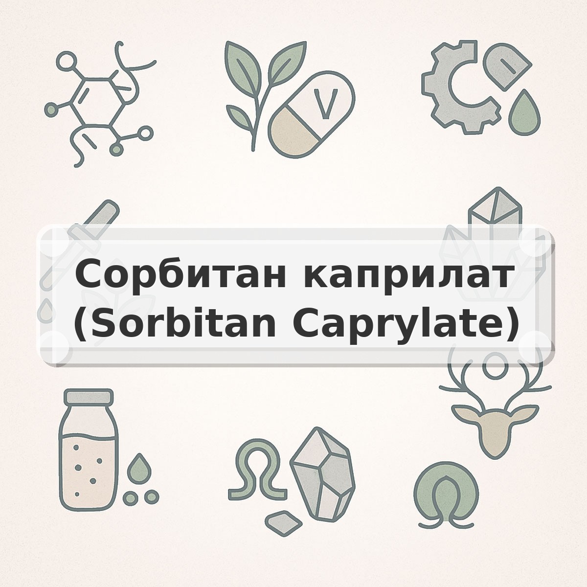 Сорбитан каприлат (Sorbitan Caprylate)