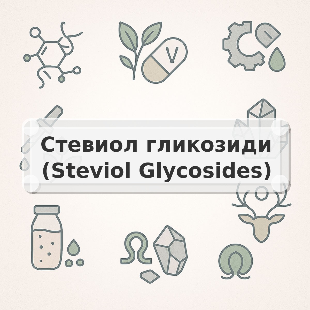 Стевиол гликозиди (Steviol Glycosides)