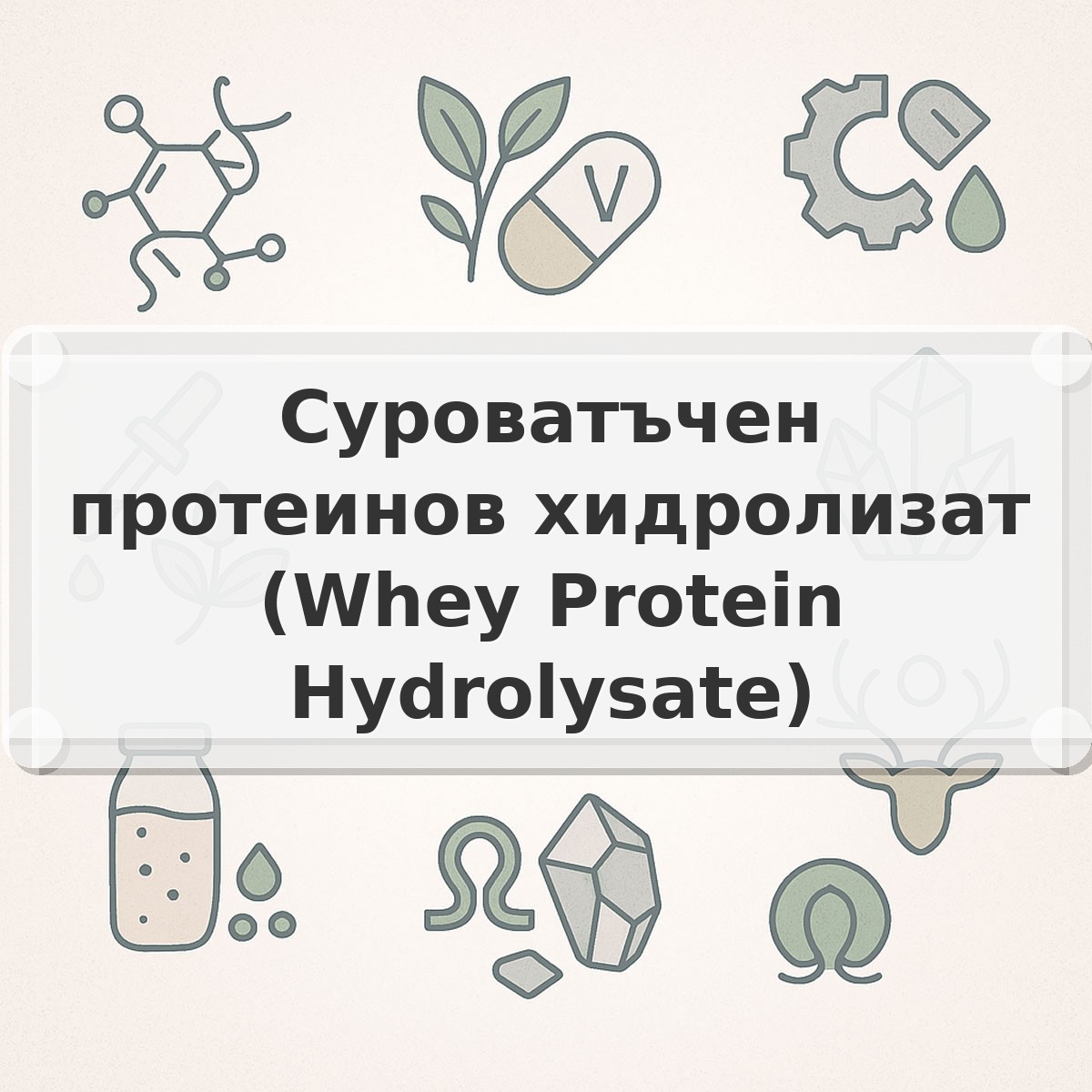 Суроватъчен протеинов хидролизат (Whey Protein Hydrolysate)