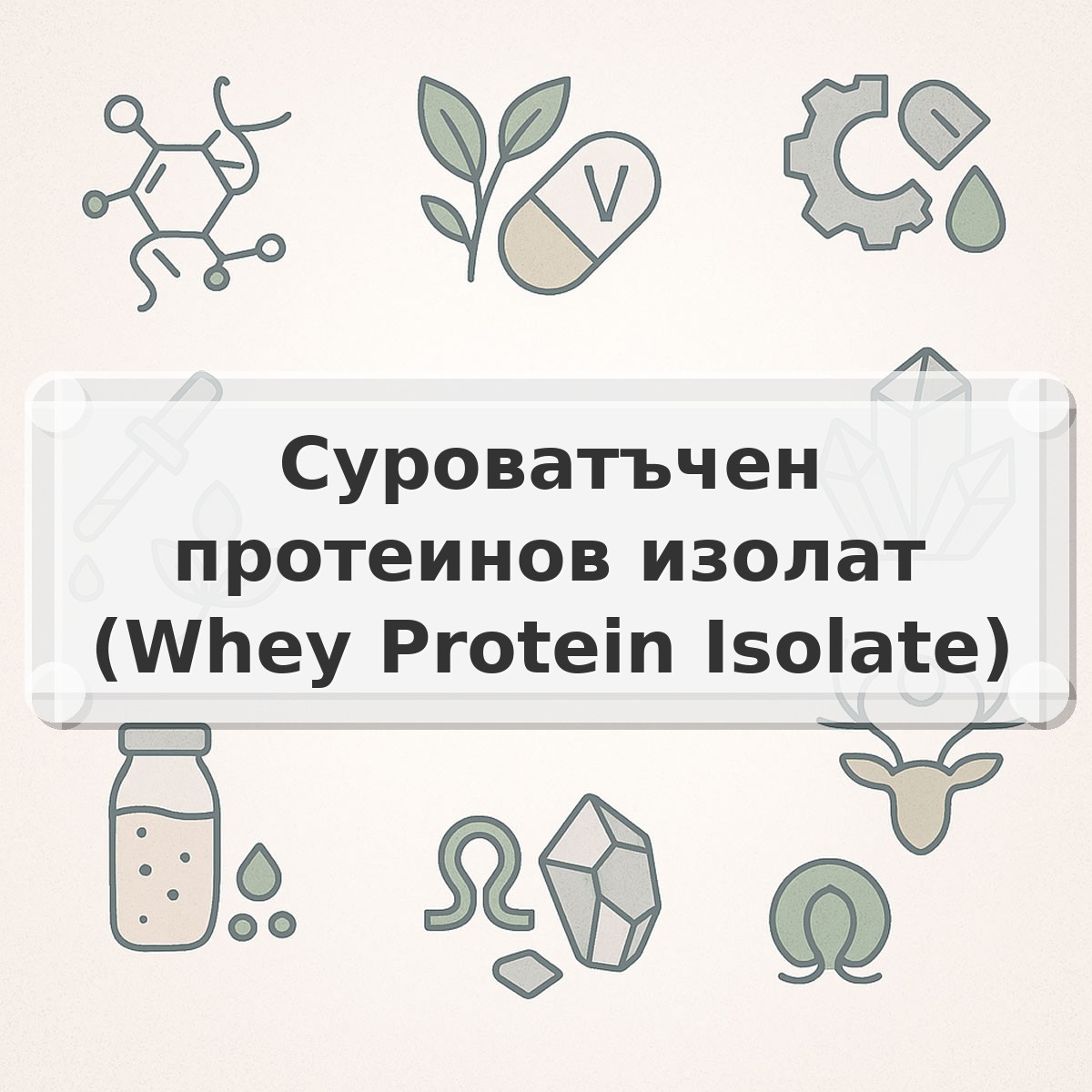 Суроватъчен протеинов изолат (Whey Protein Isolate)