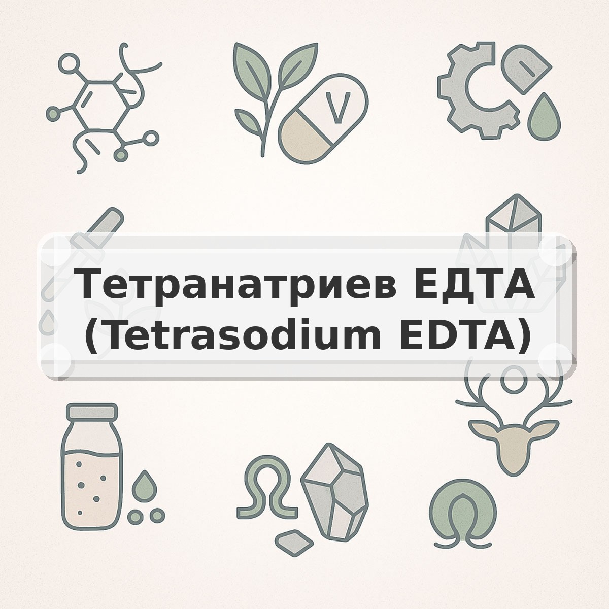 Тетранатриев ЕДТА (Tetrasodium EDTA)
