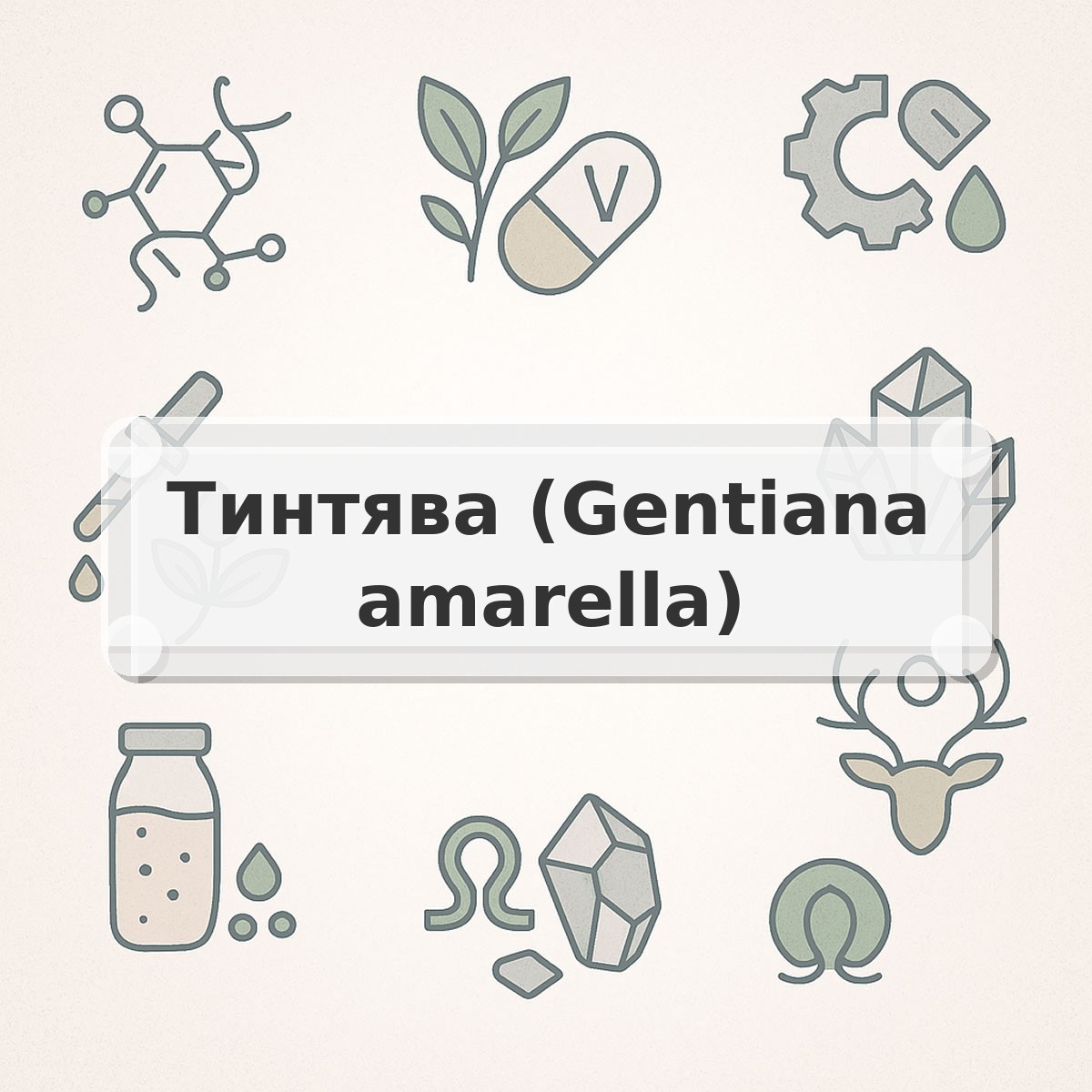 Тинтява (Gentiana amarella)