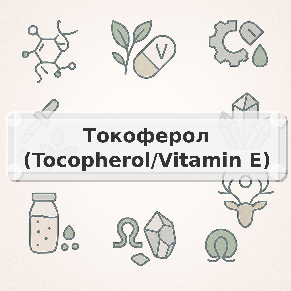 Токоферол (Tocopherol/Vitamin E)