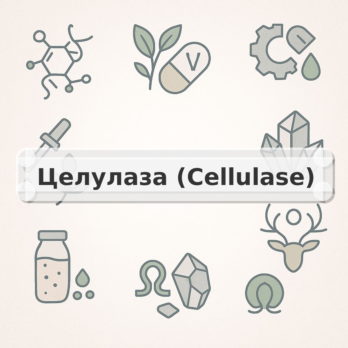 Целулаза (Cellulase)