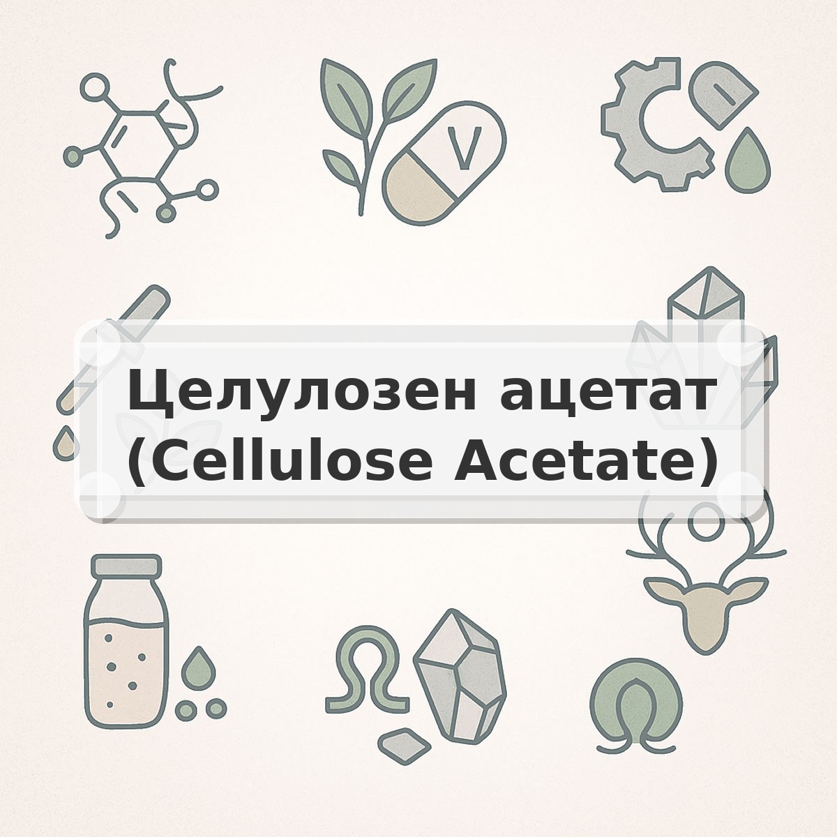 Целулозен ацетат (Cellulose Acetate)
