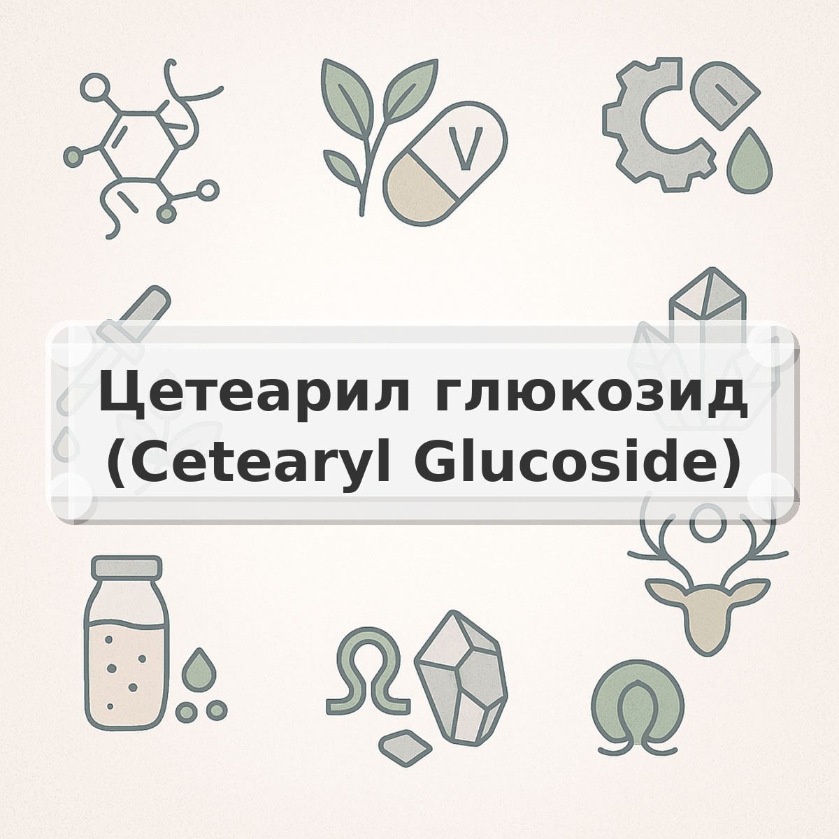 Цетеарил глюкозид (Cetearyl Glucoside)