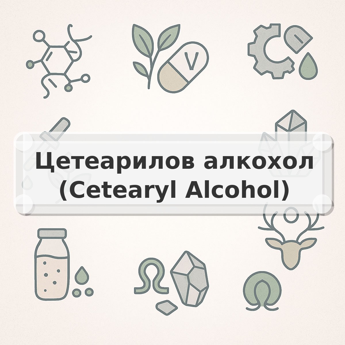 Цетеарилов алкохол (Cetearyl Alcohol)