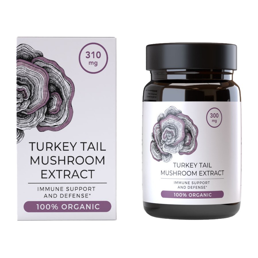 Turkey Tail Mushroom Extract – Гъба Пуешка Опашка (каваратаке, Кориолус)