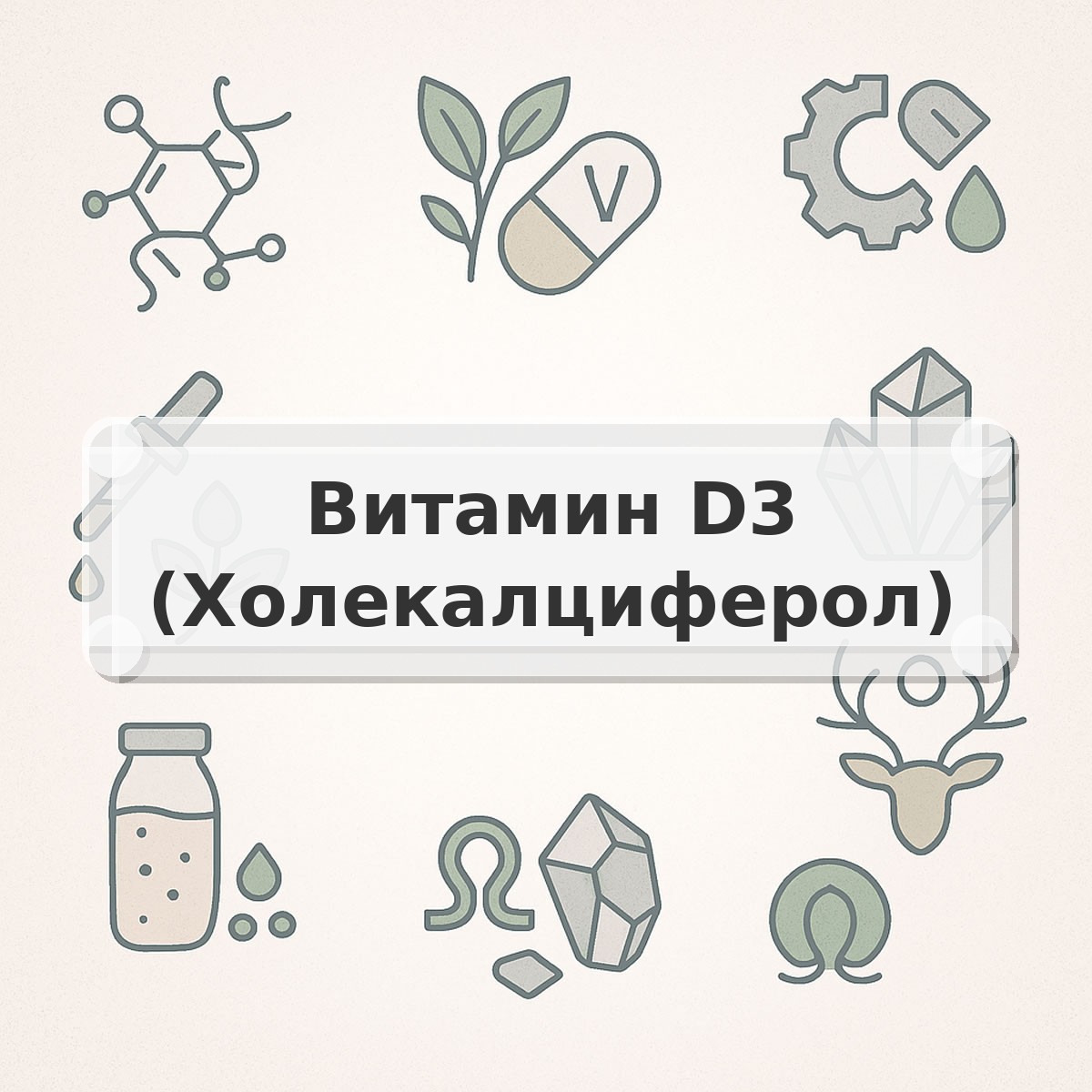 Витамин D3 (Холекалциферол)