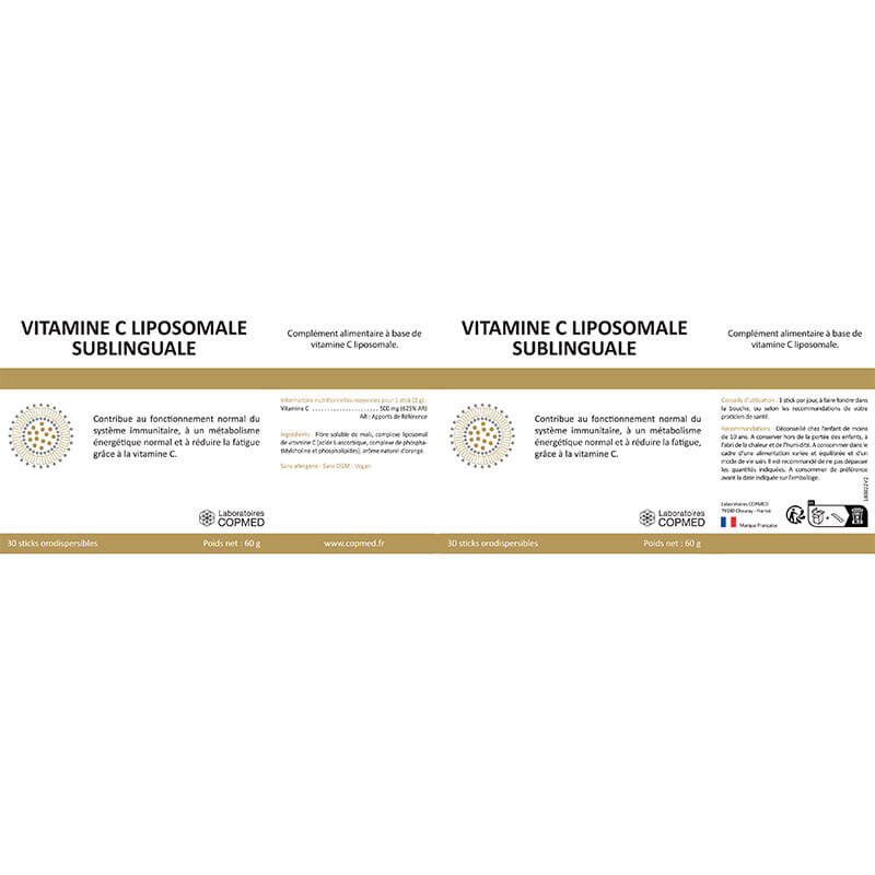 VIT. C LIPOSOMALE SUBLINGUALE Стимулира Имунитета и производството на ЕРИТРОЦИТИ