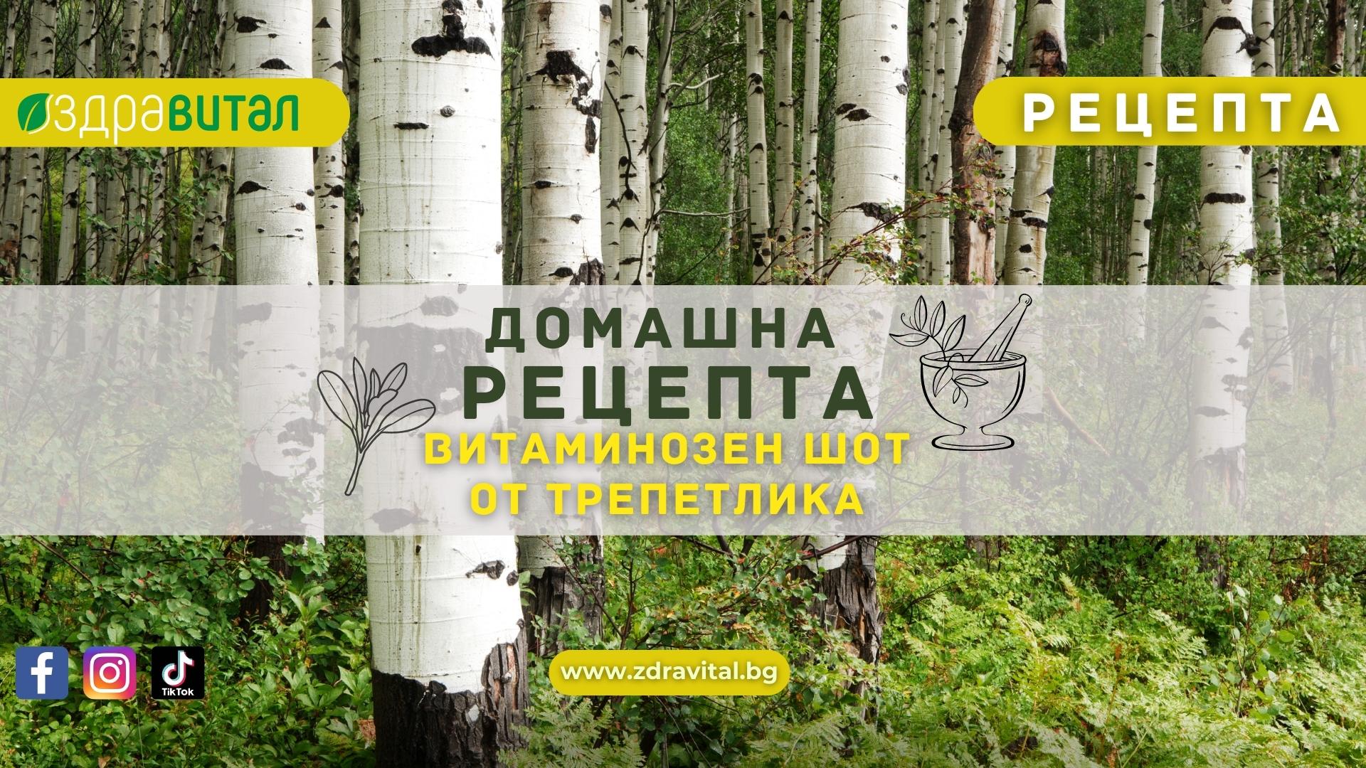 Рецепта за витаминозен шот от Трепетлика