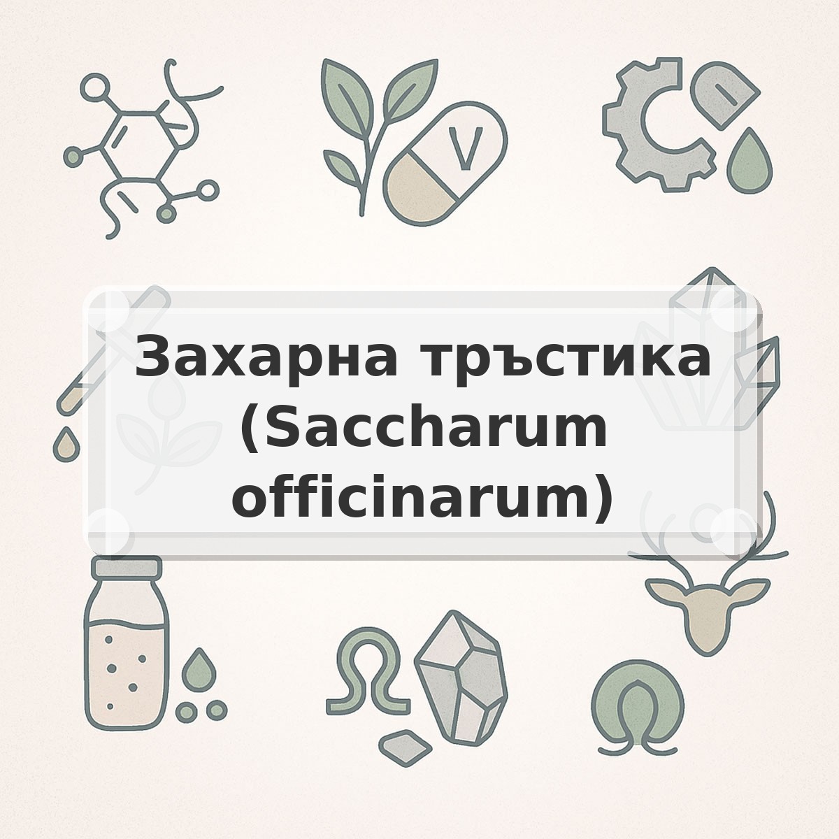 Захарна тръстика (Saccharum officinarum)