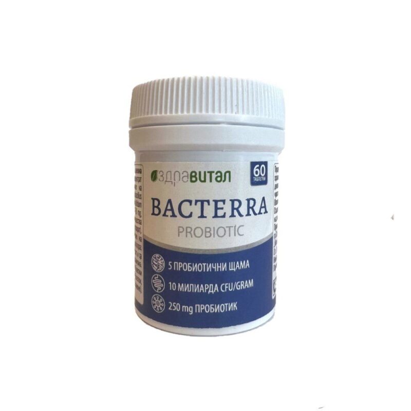 Bacterra - 60 таблетки - Здравитал